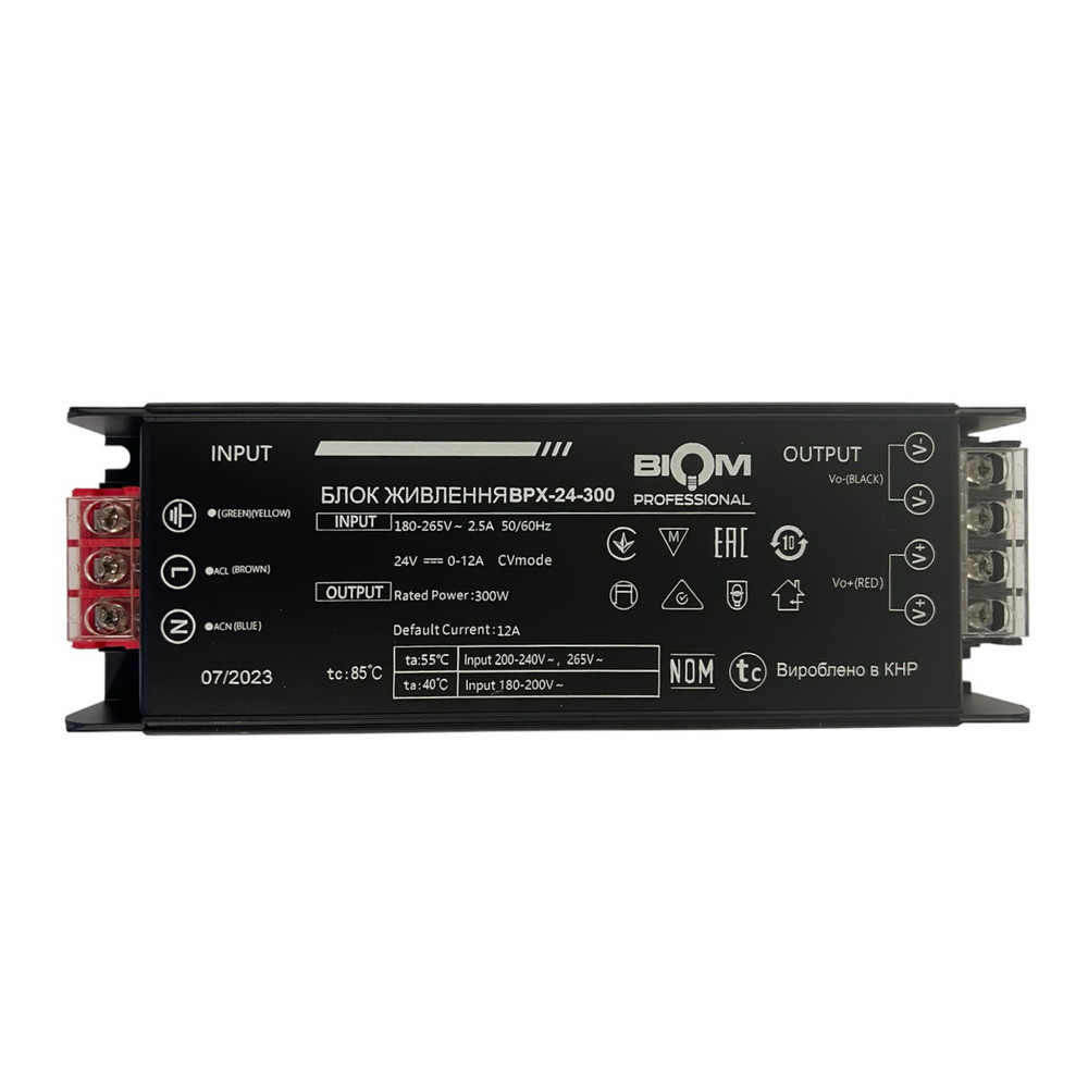 Блок питания Professional DC24 300W BPX-24-300 12,5А — изображение 2