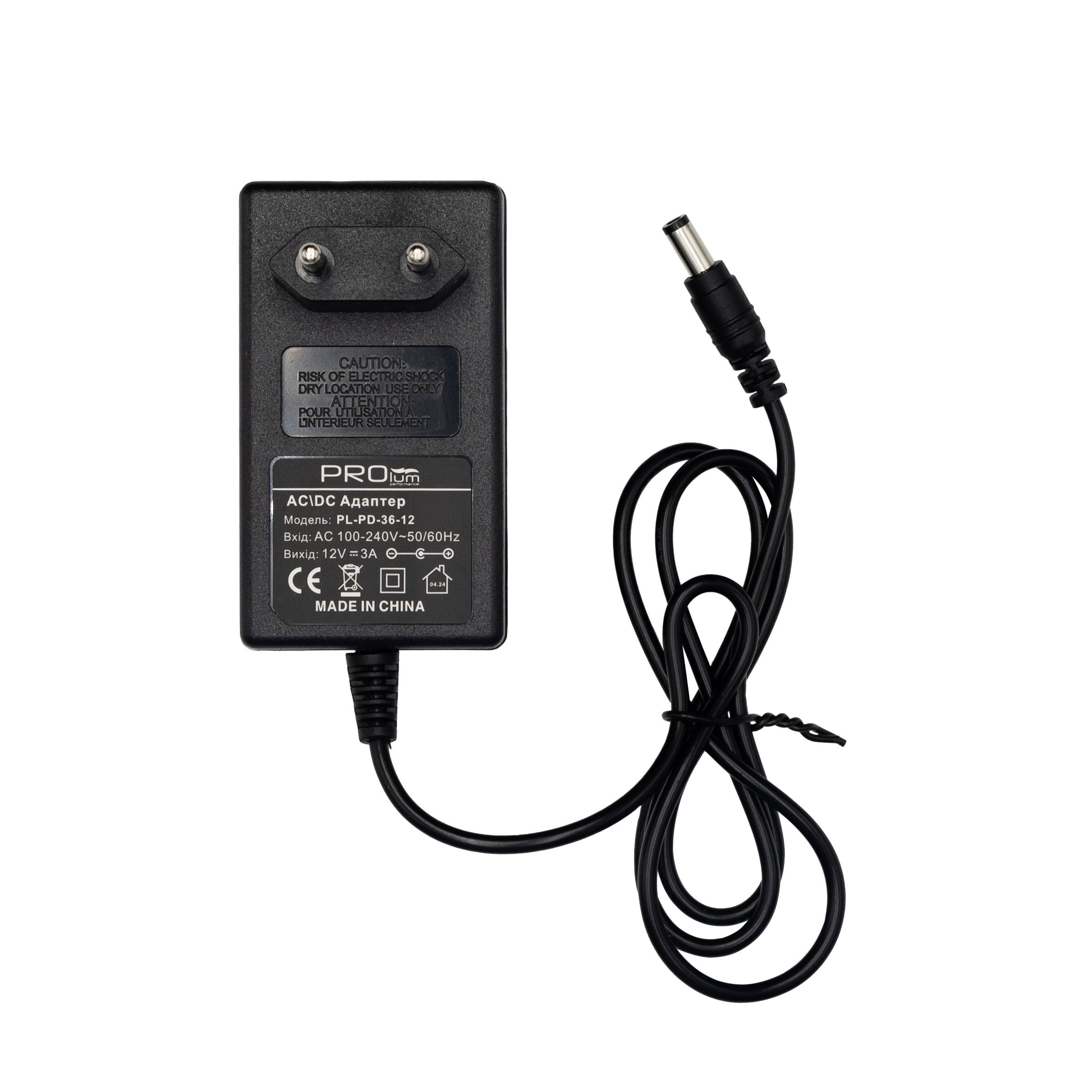 Адаптер питания 12V, 36W, 3.0А, Series "PD" — изображение 2