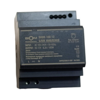 Блок питания DC12 100W BHDR-100-12 8,3A на DIN-рейку