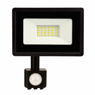 Светодиодный прожектор 20W S6-SMD-20-Slim+Sensor 6200К 220V IP65 с